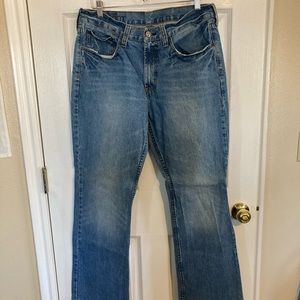 Bullhead Mens Light Wash Blue Jeans
 34Wx32L